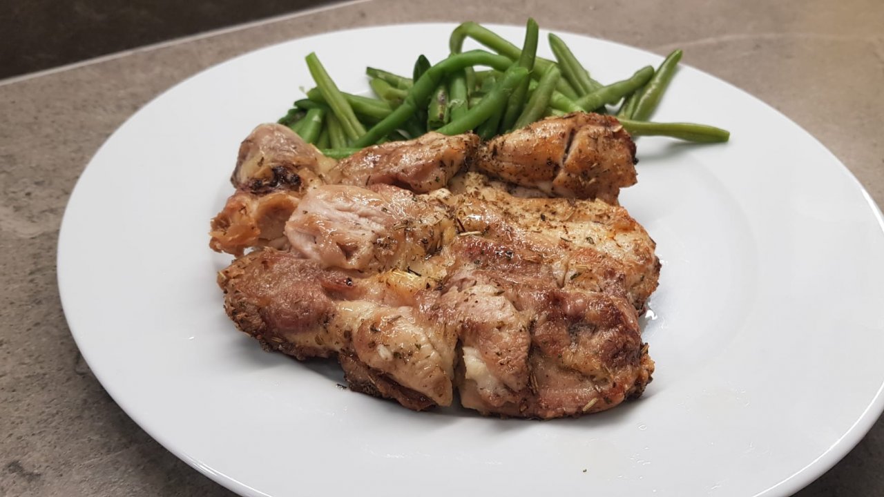 BISTECCA DI POLLO IN FRIGGITRICE AD ARIA