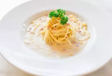 SPAGHETTI PANNA E PROSCIUTTO BIMBY