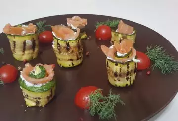 INVOLTINI DI ZUCCHINE GRIGLIATE