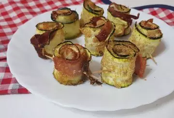 INVOLTINI DI ZUCCHINE IN FRIGGITRICE AD ARIA