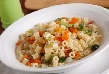 MINESTRONE DI VERDURE SURGELATE BIMBY