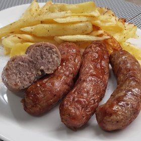 SALSICCE NELLA FRIGGITRICE AD ARIA