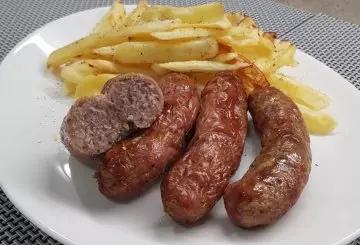 SALSICCE NELLA FRIGGITRICE AD ARIA