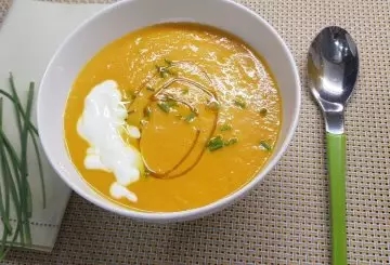 VELLUTATA DI ZUCCA E CAROTE