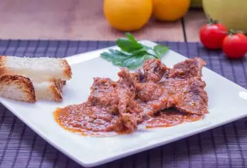 CARNE ALLA PIZZAIOLA BIMBY