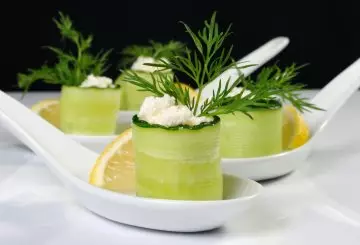 CETRIOLI RIPIENI DI RICOTTA BIMBY