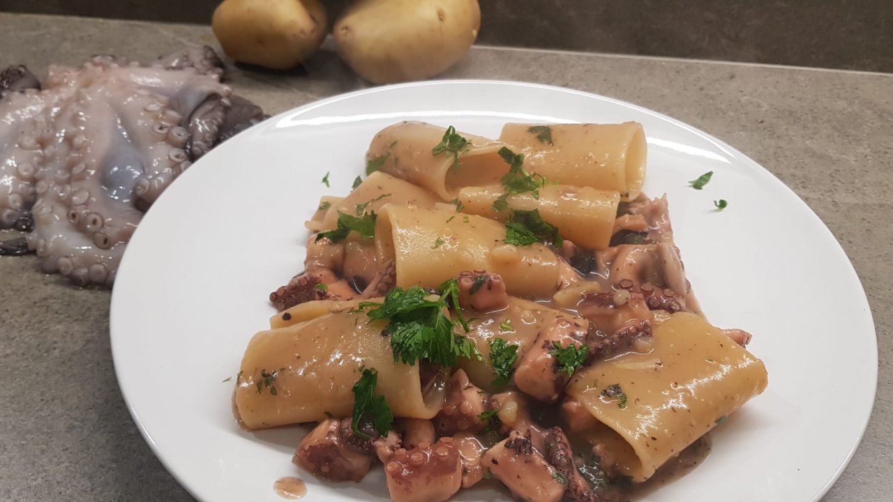 Pasta Polpo E Patate