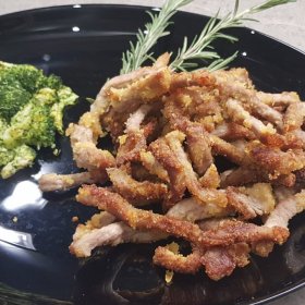 RICETTA DEL GIORNO  -  STRACCETTI DI VITELLO COTTI IN FRIGGITRICE AD ARIA
