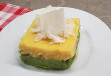 POLENTA CON BROCCOLI E FORMAGGIO