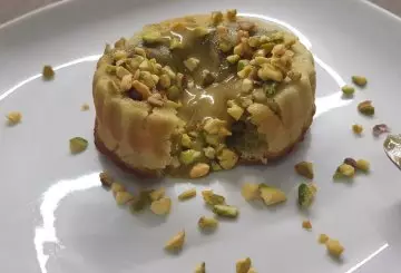 TORTINO AL PISTACCHIO IN FRIGGITRICE AD ARIA