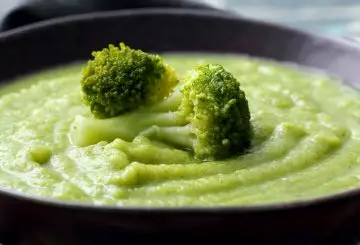VELLUTATA BROCCOLI E PATATE BIMBY