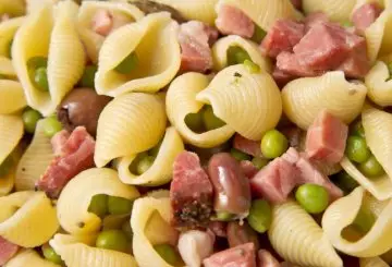 PASTA PISELLI E SPECK BIMBY