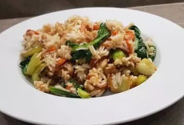 RISO BASMATI CON PAK CHOI 