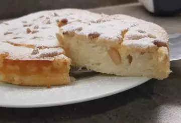 TORTA DI RICOTTA IN FRIGGITRICE AD ARIA