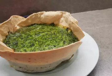 TORTA SALATA CON BASE PIADINA