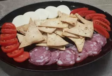 TRIANGOLI DI PIADINA IN FRIGGITRICE AD ARIA