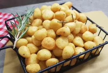 GNOCCHI DI PATATE FRITTI IN FRIGGITRICE AD ARIA