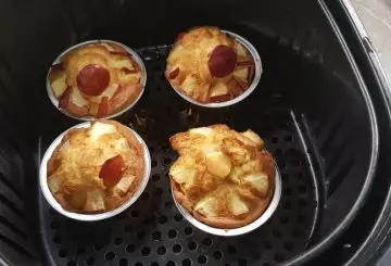 MUFFIN ALLE MELE IN FRIGGITRICE AD ARIA