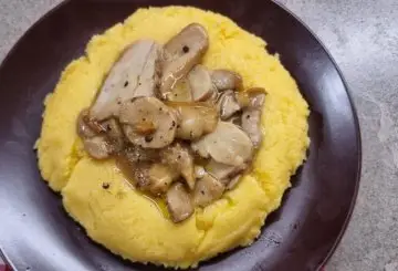 POLENTA CON FUNGHI