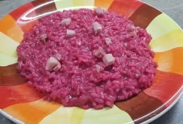 RISOTTO RAPA ROSSA E PANCETTA