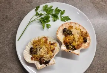 POLPO GRATINATO IN FRIGGITRICE AD ARIA