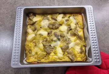 FRITTATA DI PATATE E CARCIOFI