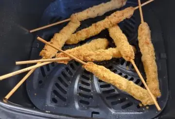 ARROSTICINI DI TOTANO SURGELATI IN FRIGGITRICE AD ARIA