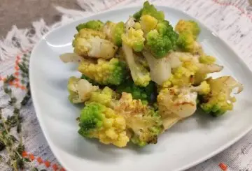 CAVOLO ROMANESCO IN PADELLA