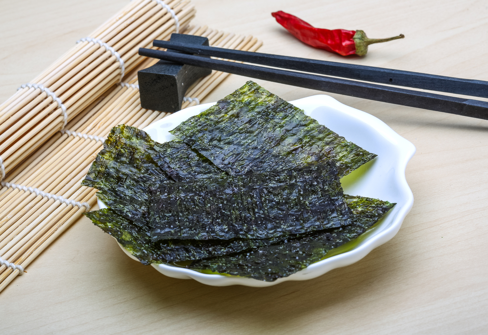 Alga nori, l'ingrediente principe del sushi giapponese