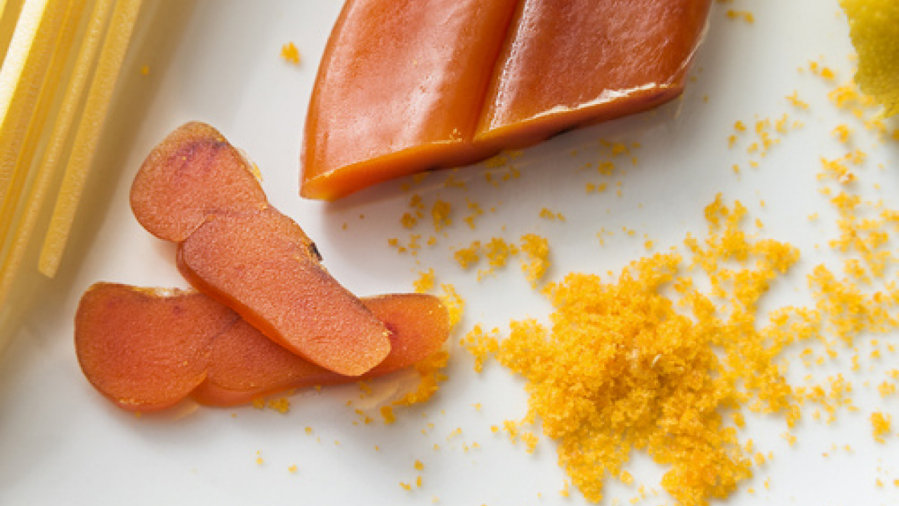 Bottarga, abbinamento perfetto con la pasta