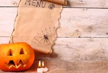 Il menu di halloween