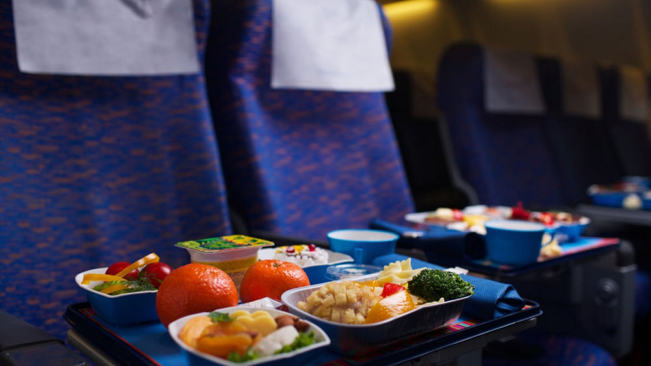 Mangiare in aereo