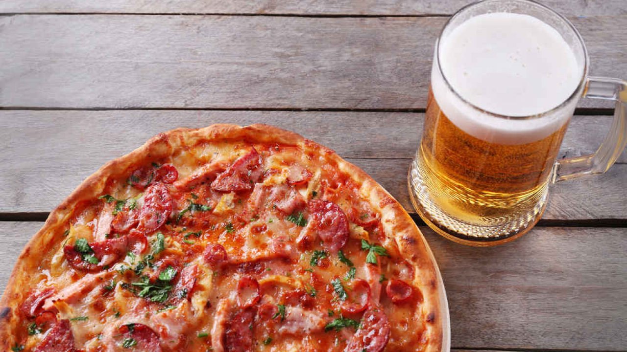 Pizza e birra