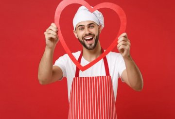 San valentino con uno chef