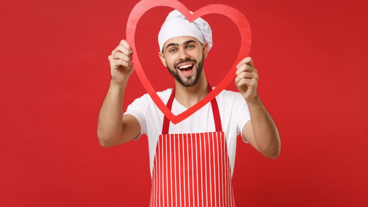 San valentino con uno chef