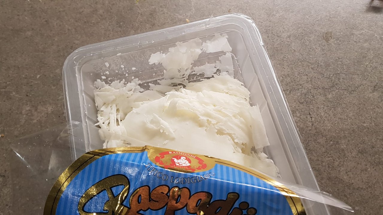 Formaggio raspadura 