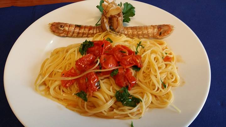 Capellini Con Le Cicale Di Mare