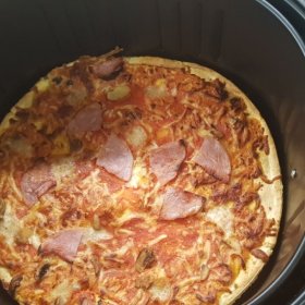 TEMPO DI COTTURA  PIZZA SURGELATA IN FRIGGITRICE AD ARIA