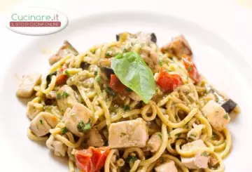 RICETTA PASTA CON PESCE SPADA