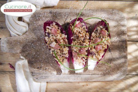 Risotto radicchio e speck