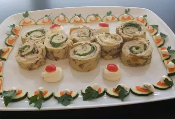 GIRELLE DI FRITTATA RIPIENE