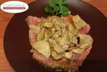 TAGLIATA AI FUNGHI PORCINI