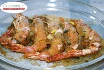 GAMBERI GRATINATI