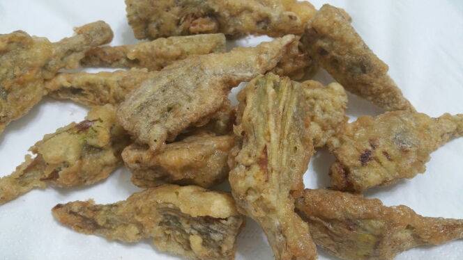 Carciofi fritti