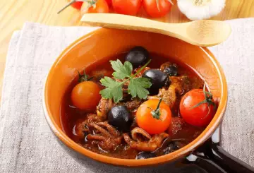 POLPI ALLA LUCIANA RICETTA NAPOLETANA