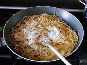 Carbonara preparazione 5