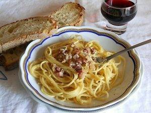 Carbonara preparazione 7