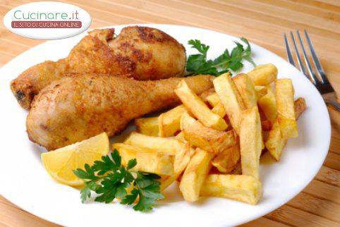 Cosce di Pollo fritte