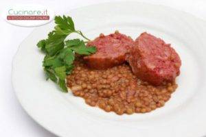 Cotechino con Lenticchie