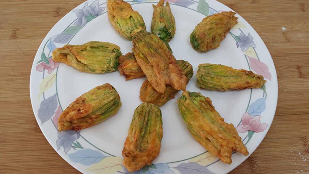 Fiori Di Zucca Ripieni Veloci